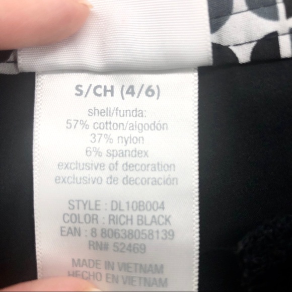 Danskin Now Small Black Parachute Material Pants - Picture 9 of 10